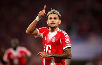 Luis Díaz llega a la Selección Colombia para los amistosos frente a Croacia y Francia en su mejor momento en Europa. FOTO BAYERN MUNICH FC