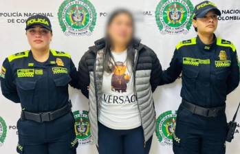 La profesora fue imputada con el delito de actos sexuales con menor de 14 años agravado. Foto: Policía Metropolitana de Bogotá