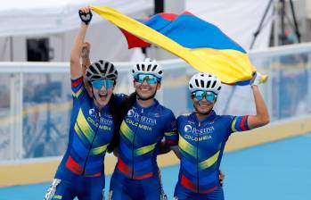 Colombia llegó a 23 medallas de esas, 13 son de oro, ocho de plata y dos de bronce en los Juegos Mundiales en Italia. FOTO CORTESÍA FEDEPATIN 