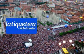 La Tiquetera, empresa nacida en Medellín hace más de 15 años, ahora hace parte de la operación de Ticketmaster Colombia tras la integración de sus equipos y plataformas. FOTO: Captura de pantalla La Tiquetera, Archivo EL COLOMBIANO.