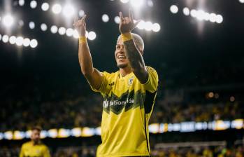 El “Cucho” Hernández es figura en el fútbol norteamericano. FOTO: Tomada de X @ColumbusCrew