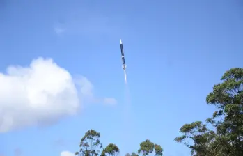 Concurso de cohetes para estudiantes que se va a realizar en Santa Fe de Antioquia. FOTO: AEROCIVIL