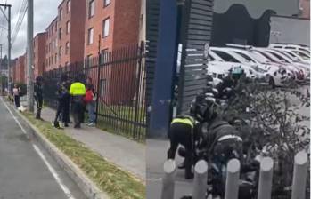 Una guarda de seguridad relató a Blu Radio los momentos posteriores al ataque contra Cristian Garzón, quien habría intervenido para protegerla durante el procedimiento contra la evasión del pasaje. FOTO: Captura de video. 