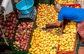 En Medellín, la inflación de los alimentos estuvo por debajo del promedio nacional en julio. FOTO: JUAN ANTONIO SÁNCHEZ