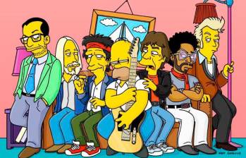 Además de sus predicciones, Los Simpson son famosos por tener invitados constantes en sus historias, desde estrellas del rock, hasta presidente, monarcas, actores y deportistas. FOTO Colprensa.