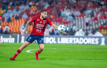 El delantero argentino Francisco Fydriszewski es uno de los goleadores del Medellín. FOTO: Juan Antonio Sánchez