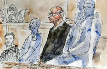 El excirujano confesó durante su juicio que también abusó sexualmente de su nieta. FOTO: AFP