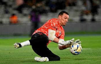 El arquero Franco Armani, de 39 años, no cuenta con un buen presente en River Plate, ya que en la temporada suma una sola aparición, en la derrota 1-0 ante Vélez Sarsfield, en febrero pasado. FOTO GETTY 