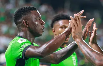 Marino Hinestroza es una de las figuras de Atlético Nacional. Influyó en el tricampeonato del equipo antioqueño. FOTO: MANUEL SALDARRIAGA