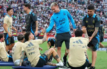 Argentina goza de un buen presente y eso se percibe entre sus jugadores. Ya están prácticamente asegurados para el próximo Mundial. FOTO GETTY