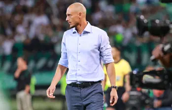 El entrenador antioqueño David González dirige al América de Cali desde mediados del 2025. Foto: Manuel Saldarriaga