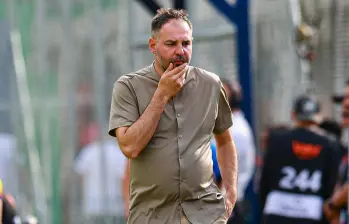 El técnico español Jonathan Risueño ha estado involucrado en varias polémicas. FOTO: Manuel Saldarriaga