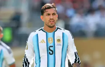 Leandro Paredes podrá pagar la sanción en partidos amistosos. FOTO GETTY