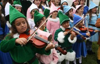 En cada rincón del mundo, los villancicos reflejan la riqueza cultural de cada región. FOTO Hernán Vanegas