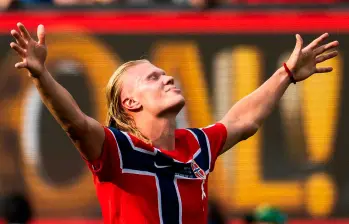 Erling Haaland es el goleador de Noruega en el Mundial con 7 tantos. FOTO: X Erling Haaland
