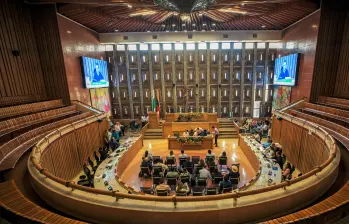 La Asamblea de Antioquia dio vía libre al presupuesto de 2026, con un incremento de más de 6 billones del mismo. FOTO: CAMILO SUÁREZ
