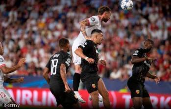 Sevilla empató su primer partido de Champions, en casa ante Lens de Francia. FOTO GETTY