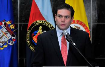 El exministro de Defensa y excandidato presidencial, Juan Carlos Pinzón aceptó el cargo de embajador de Colombia en Estados Unidos. FOTO COLPRENSA