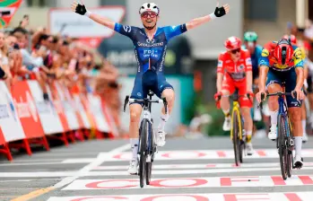 David Gaudu, esperanza de Francia para vencer en la Vuelta a España. FOTO: Tomada de X @lavuelta