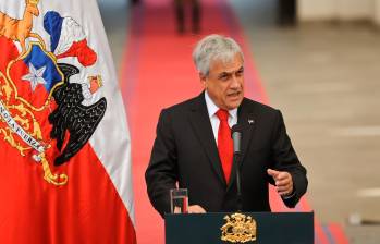 Piñera terminará su segundo mandato presidencial en marzo de 2022. FOTO COLPRENSA 