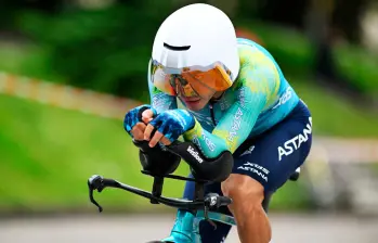El colombiano Harold Tejada es uno de los cuatro corredores que tendrá el país en el Tour de Francia que arranca este sábado. FOTO GETTY 
