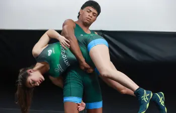Kevin Gómez, el antioqueño con corazón de luchador y alma de campeón. FOTO MANUEL SALDARRIAGA