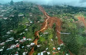 Decenas de viviendas resultaron afectadas, algunas completamente destruidas y otras con daños estructurales severos que las hacen inhabitables. Foto: Esneyder Gutiérrez