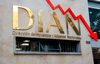 La fuerte reducción del recaudo por Impuesto de Renta provocó que la DIAN registrara una caída del 3,6% durante junio de 2026. FOTO COLPRENSA
