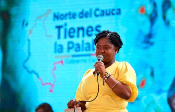 La vicepresidenta Francia Márquez será la primera ministra de la Igualdad del país. FOTO: Cortesía Vicepresidencia/Darwin Torres.