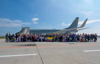 En total fueron 117 los colombianos repatriados, según el Ministerio de Defensa. FOTO: Cortesía de Cancillería.