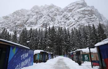Los deportistas que compiten en los Juegos Olímpicos de Invierno en Milán-Cortina acabaron con 10.000 preservativos que la organización del evento distribuye gratuitamente en las zonas donde se alojan. FOTO: AFP