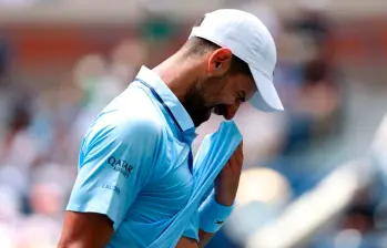 El tenista serbio Novak Djokovic se quejó por el olor de marihuana en todos los espacios donde se disputa el US Open. FOTO GETTY 