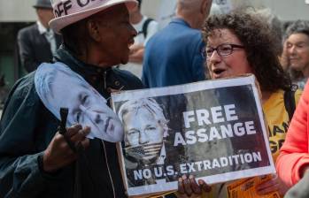 Assange está preso en Inglaterra desde 2019. FOTO: GETTY