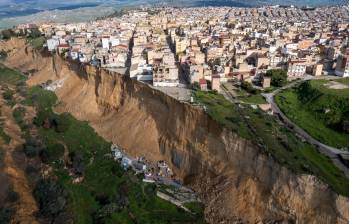 Estas fueron las afectaciones que dejó el ciclón Harry en Sicilia, Italia. FOTO: GETTY