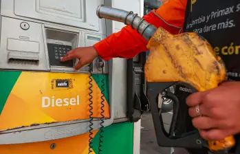 Gobierno desmontaría por decreto subsidio del diésel. FOTO EL COLOMBIANO