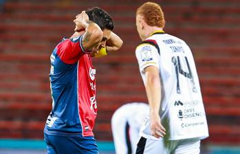 El DIM confirmó la lesión muscular que sufrió Juan Fernando Quintero en el último partido y aún no establece cuánto tiempo estará fuera. Foto: Manuel Saldarriaga Quintero.