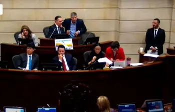 La plenaria del Senado discute hoy en plenaria el proyecto de reforma laboral. FOTO tomada de YouTube