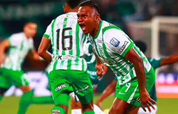 Alfredo Morelos disputará el clásico de este domingo frente al Medellín. FOTO MANUEL SALDARRIAGA