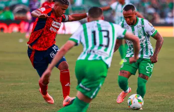 DIM hace las veces de local en el partido definitivo. FOTO MANUEL SALDARRIAGA