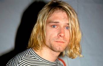 Kurt Cobain fue el líder y compositor principal de Nirvana, la agrupación que marcó un hito en la historia del rock. Foto: Getty.