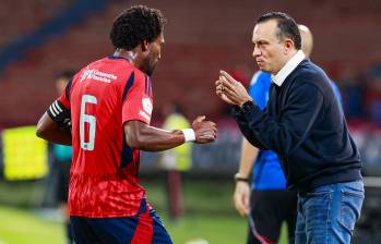 Didier Moreno, uno de los jugadores de confianza del técnico Alejandro Restrepo en la actual temporada. Foto: Manuel Saldarriaga Quintero.