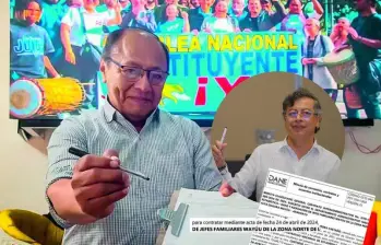 Los documentos, con distintos objetos contractuales, han sido firmados con el ICBF, los ministerios de Interior, Educación, Agricultura y Salud, el DANE, pero también con la Alcaldía de Uribia y Riohacha y la Gobernación de La Guajira. Fotos: Cortesía