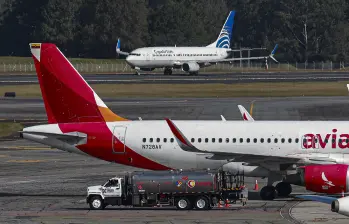 En Colombia, la aerolínea Avianca ha sido una de las más afectada. A nivel mundial, JetBlue y EasyJet son otras de las compañías perjudicadas. Foto: Manuel Saldarriaga Quintero