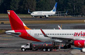 Aunque entre 2015 y 2024 la demanda de combustible para aviones solo creció un 4% anual, este año, en el primer semestre, ha crecido un 6%. FOTO: Manual Saldarriaga.