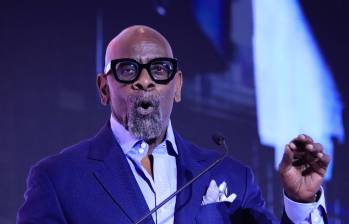 Chris Gardner, el empresario que motivo la reconocida película En busca de la felicidad, protagonizada por Will Smith, visitó Colombia. FOTO: Cortesía