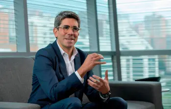 Ricardo Jaramillo, presidente de Grupo Sura, destacó que los resultados a marzo evidenciaron la solidez de las inversiones de la empresa. FOTO cortesía Sura