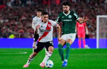 Juan Fernando Quintero, jugador de River Plate, atraviesa un buen momento deportivo. FOTO GETTY
