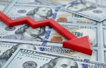 El dólar inició la jornada en $3.192, ubicándose por debajo de la barrera de los $3.200 y cayendo $12,51 frente a la TRM del día. FOTO GETTY