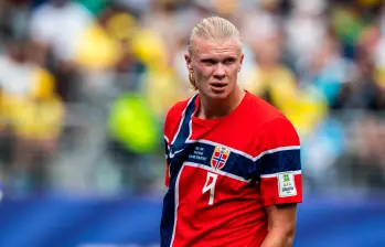 Haaland llegó a 7 goles en el Mundial. FOTO: X Selección Noruega