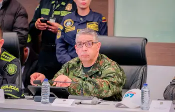 El general Hugo López Barreto, jefe del Comando General de las Fuerzas Militares. FOTO: CORTESÍA DE @COMANDANTE_FFMM.